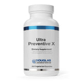 A Supplement contrainer with the name Ultra Preventive X.