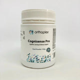 A Supplement container with the name Cognisense Pro by Orthoplex.