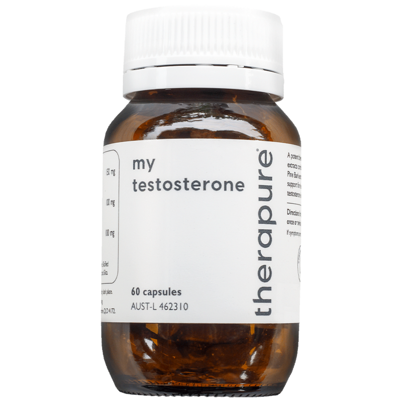 Image of therapure my testosterone 60 capsules.