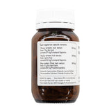 Image of table of contents product My testosterone by therapure. Tribulus terrestris root extract, Furostanol Saponins, Tribulus Terrestris fruit extract, Pinus radiata (pine) bark extract, dry stem bark, proanthocyanidins, hypromellose, Leucine, Silicified Microcrystalline cellulose, Collodial Anhydrous Silica