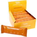 A Box of Nothing Naughty Salted Caramel Flavor Plant Protein Bars.