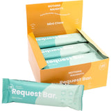 A Supplement box of Request bars (Mint Chew) by Nothing Naughty.