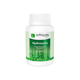 A Supplement container with the name Hydrozyme by Orthoplex Green.
