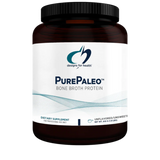 A Supplement container with the name PurePaleo Bone Broth Protein (Unflavored) by Designs for Health.