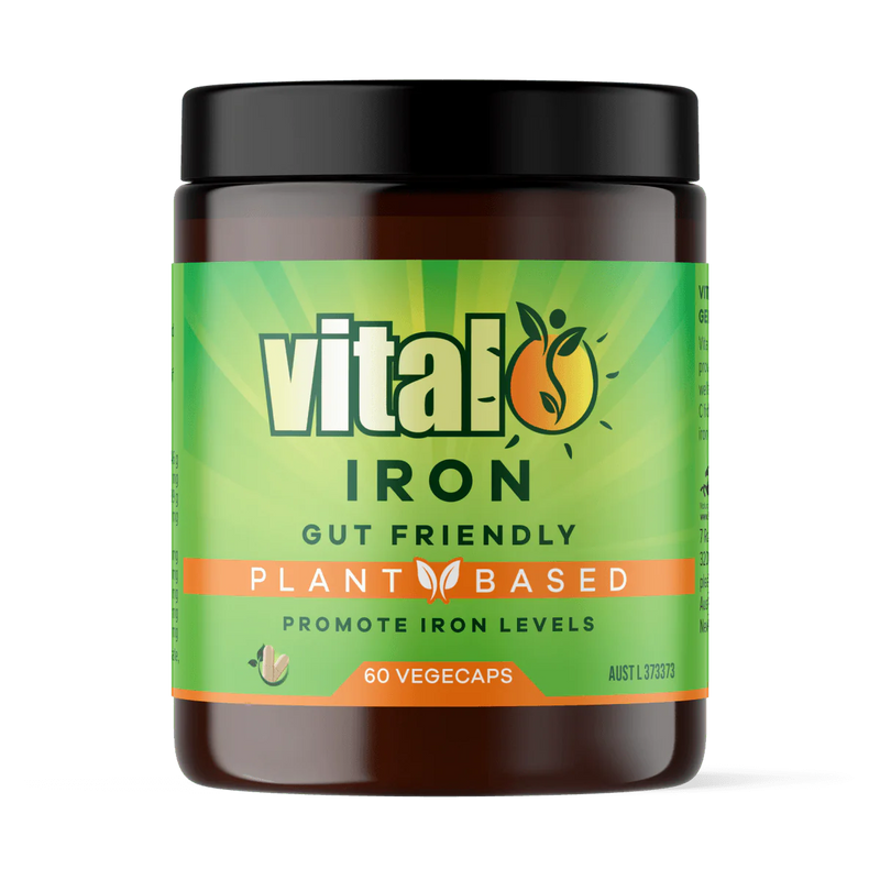 Image of Vital Plant Based Iron 60 vcaps
1200x1200