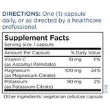 Ingredients: Vitamin C, Magnesium, Potassium.