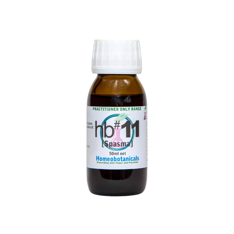 hb#11 Spasma (Cramps & Hypertonicity) 50ml