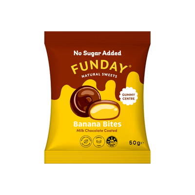 Milk Chocolate Banana Bites