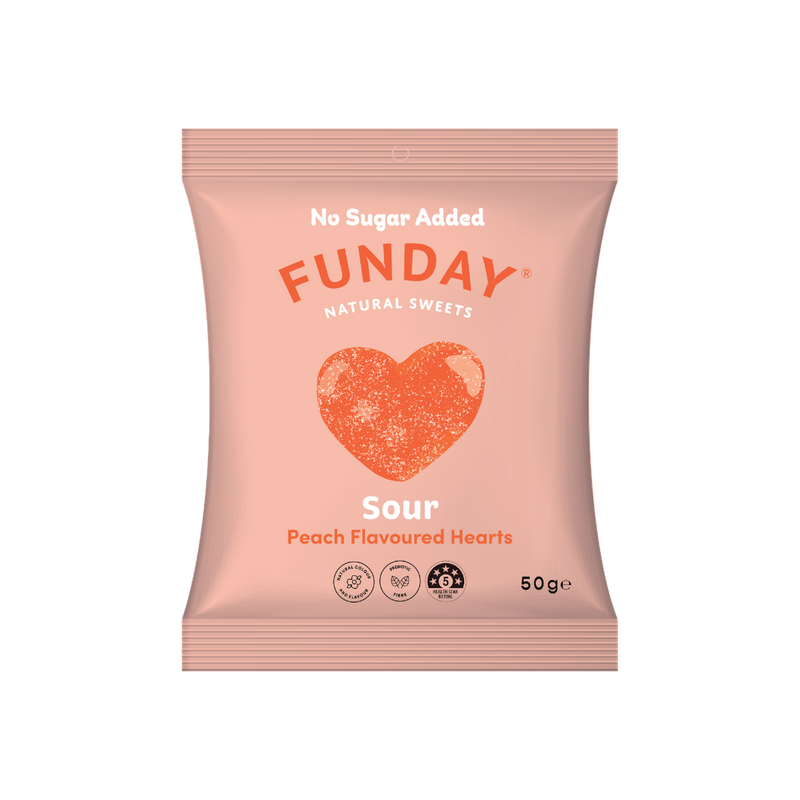 Sour Peach Hearts