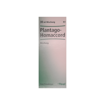Plantago Homaccord Drops 30mL