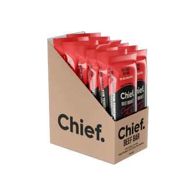 Chief Beef Brisket Bar Range (Boxes of 12)