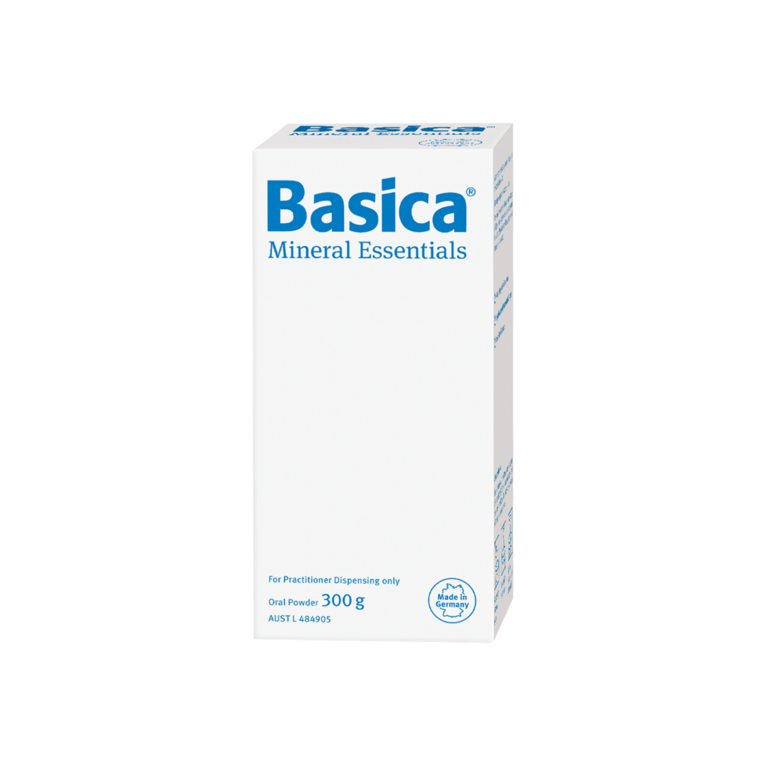 A supplement container of Basica Mineral Essentials by Bio-Practica
