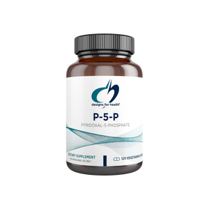 A supplement container of P-5-P by Designs for Health - USA