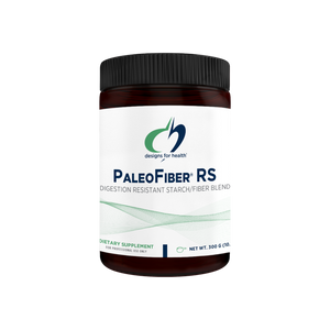 A supplement container of PaleoFiber RS by Designs for Health - USA