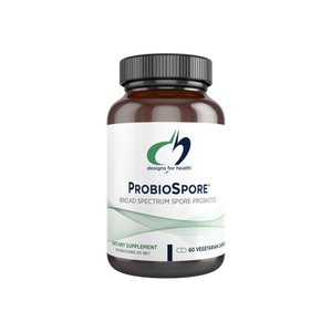 A supplement container of ProbioSpore™ by Designs for Health - USA