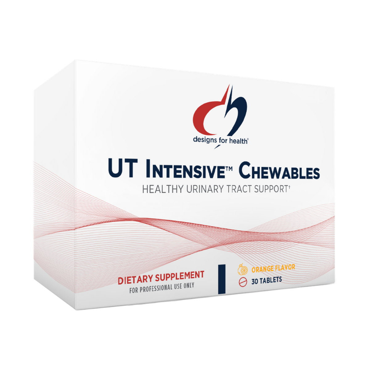 A supplement container of UT Intensive Chewables by Designs for Health - USA