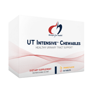 A supplement container of UT Intensive Chewables by Designs for Health - USA