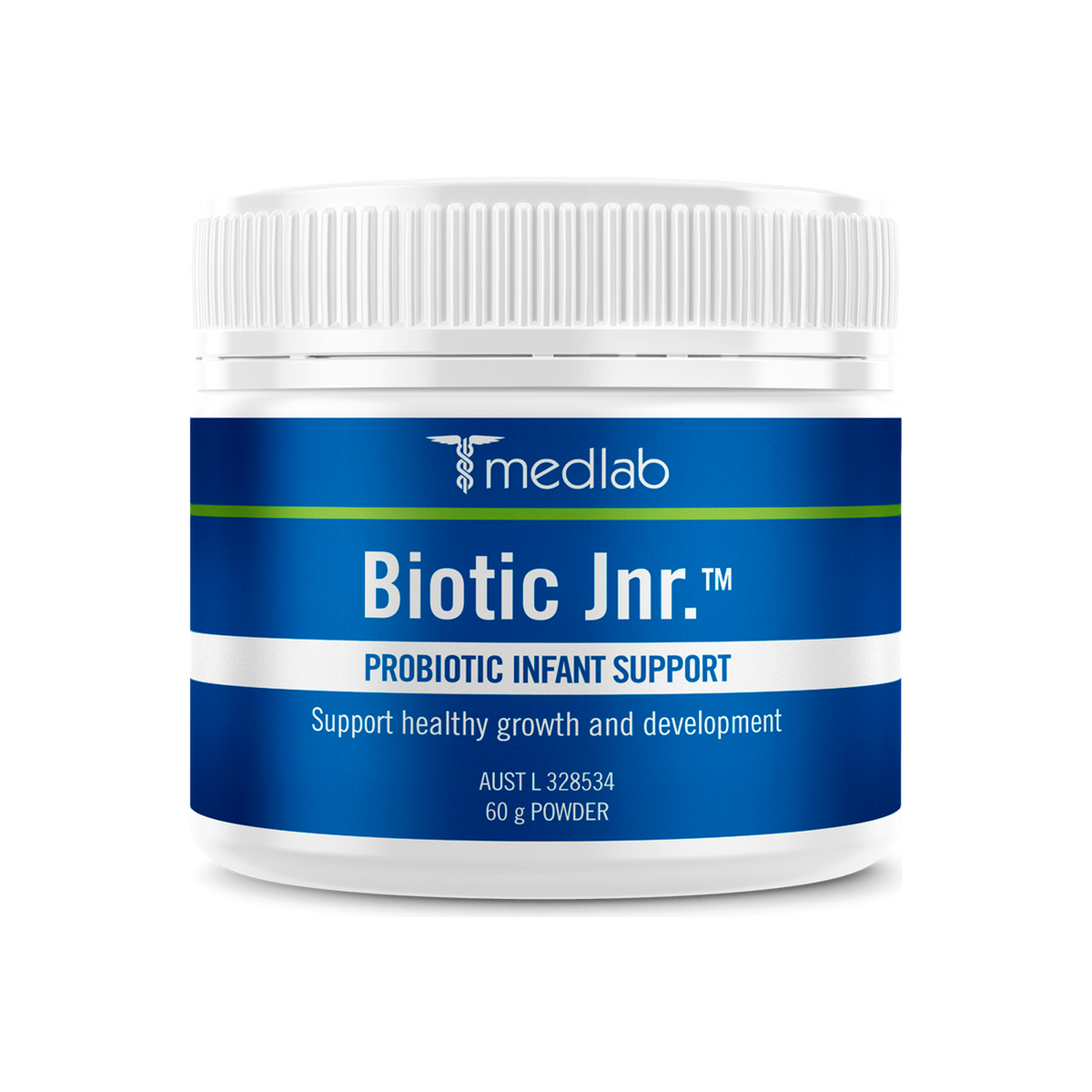 A supplement container of Biotic Jnr™ by Medlab