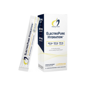 A supplement container of ElectroPure Hydration™ (Clementine) by Designs for Health - USA