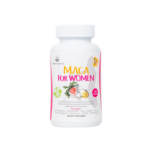 A supplement container of Maca for Women by Seleno Health (Retail)