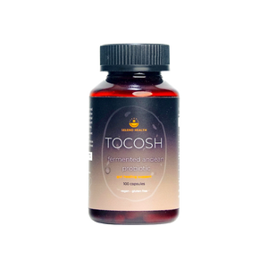 A supplement container of Tocosh by Seleno Health (Retail)