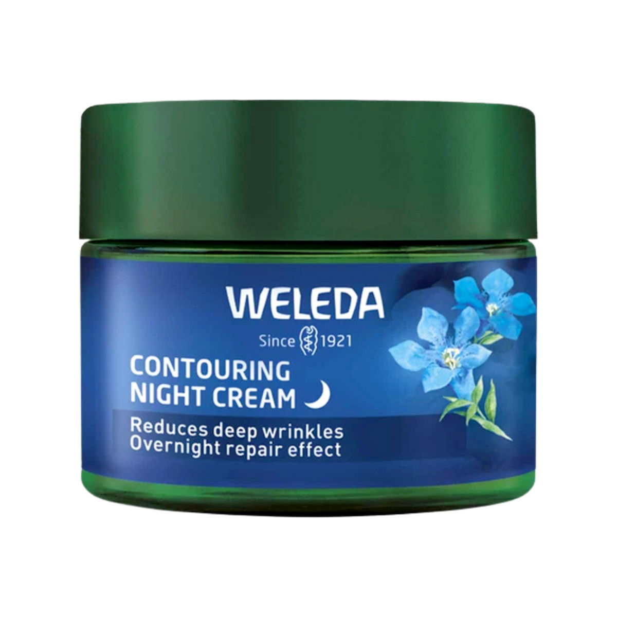 A supplement container of Contouring Day Cream - Blue Gentian & Edelweiss by Weleda