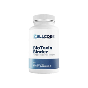 A supplement container of BioToxin Binder 120c by Cellcore