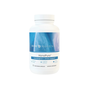 A supplement container of HonoPure (120 Capsules) by EcoNugenics