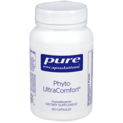 A Supplement container with the name Phyto UltraComfort by Pure Encapsulations.