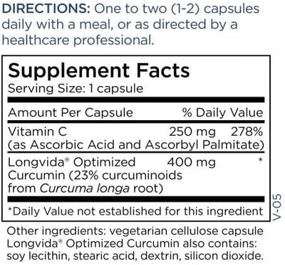 Curcumin + C Longvida 400mg