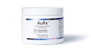A supplement container of AuRx™ Medical Food by Tesseract