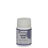 A supplement container of Copper Plus by Interclinical Laboratories