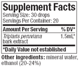 Supplement facts for Tangarana - Microbial Defence
