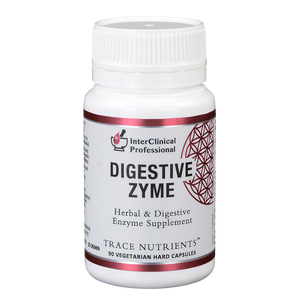 A supplement container of Digestive Zyme by Interclinical Laboratories