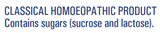 Supplement facts for Arnica 30c tablets listing ingredients including Arnica montana