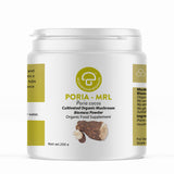 A supplement container of Poria-MRL 90T by Mycology Research Laboratories