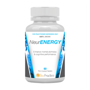 A supplement container of NeurENERGY by Bio-Practica