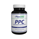 A supplement container of Phoscol Vegetarian Capsules 600mg - 120c by Nutrasal