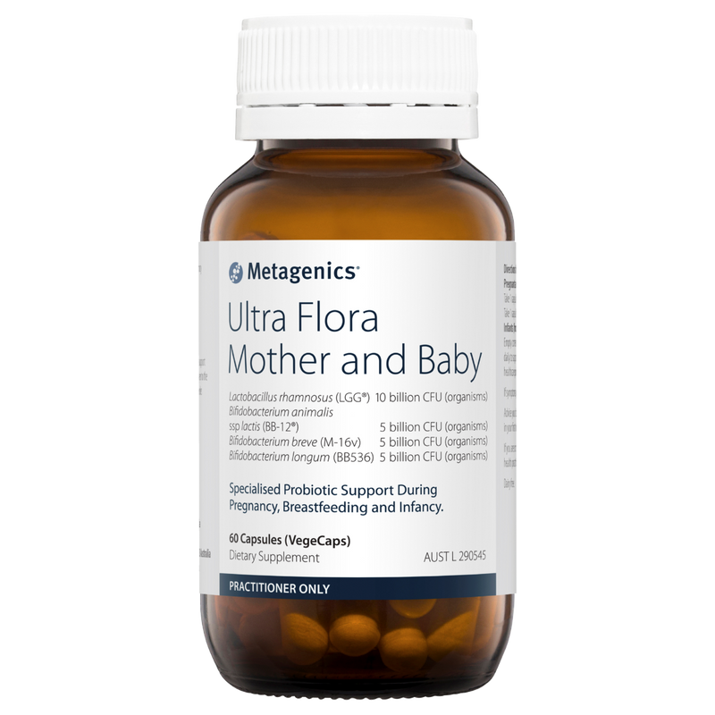 A supplement called Ultra Flora Mother and Baby