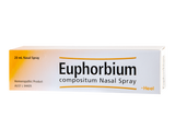 A supplement container of Euphorbium Comp Nasal Spray 20mL by Heel