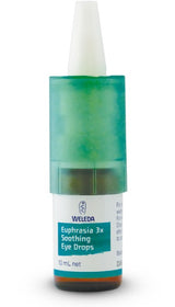 A supplement container of Euphrasia 3x Eyedrops by Weleda
