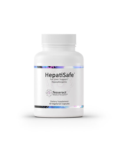 A supplement container of HepatiSafe® by Tesseract