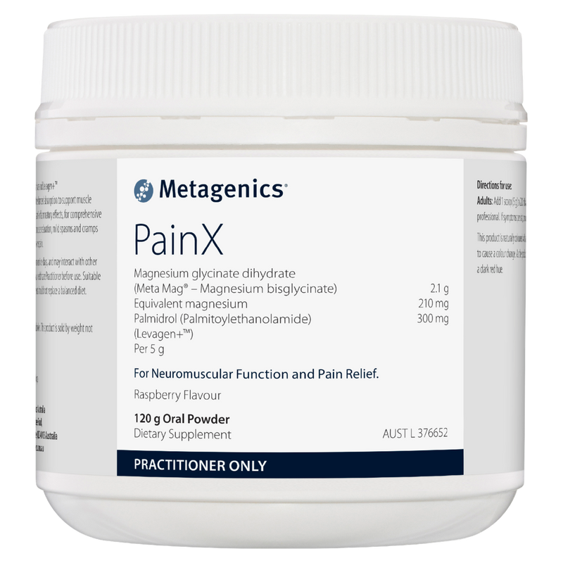 A supplement called PainX by Metagenics
