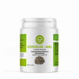 A supplement container of Coriolus-MRL™ by Mycology Research Laboratories
