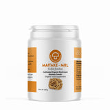A supplement container of Maitake-MRL ™ 100g by Mycology Research Laboratories