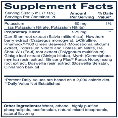 Ingredients: Potassium Nitrate, Potassium Nitrite, and Proprietary Blend. 