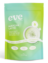 A supplement container of Matcha Latte by Eve