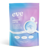 A supplement container of Unwind Latte by Eve