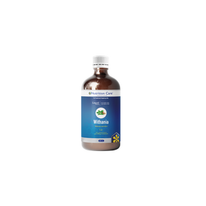 A supplement container of Withania 1:1 - 500ml by Nutrition Care