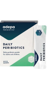 A supplement container of Daily Peribiotic - 30x1g Sachets by Adepa